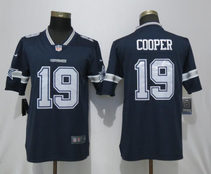 Men Dallas cowboys #19 Cooper Blue Nike Vapor Untouchable Limited Player NFL Jerseys->dallas cowboys->NFL Jersey